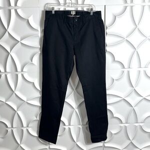 NEW open edit black 97% cotton pants sz 34.   (91)